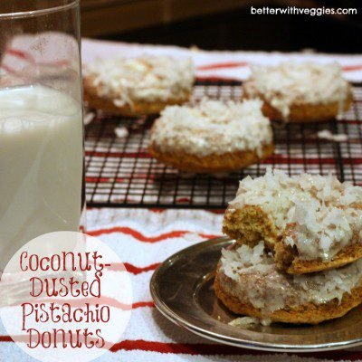 Coconut-Dusted Pistachio Donuts: How to Make Donuts