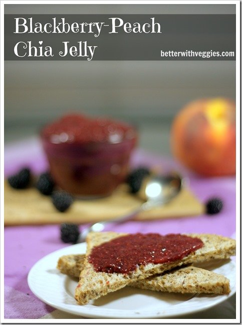 Blackberry-Peach Chia Jelly