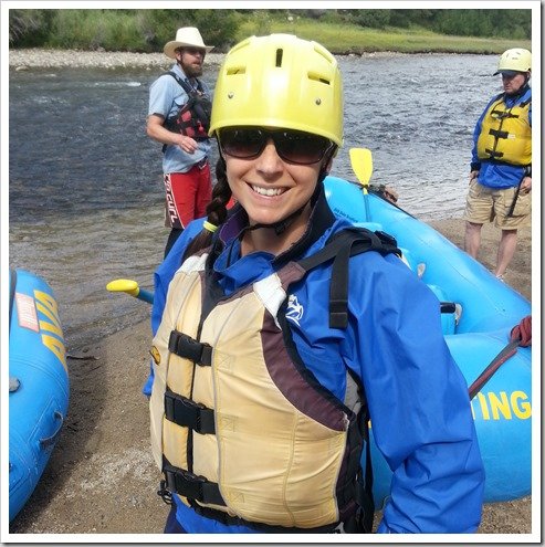 Decked out in Rafting Gear