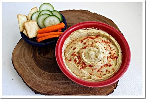 Finished Eggplant Hummus