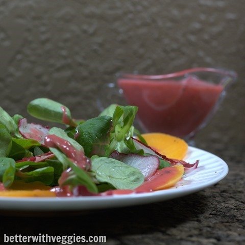 Spring Salad with Raspberry Vinaigrette