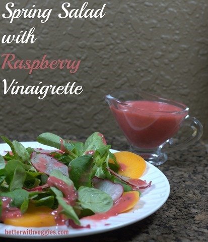 Spring Salad with Raspberry Vinaigrette