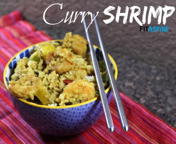 Curry Shrimp Recipe // FITaspire.com