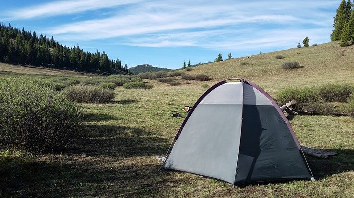 Backpacking in Buffalo Peaks Wilderness - Rich Creek Trail (Colorado) #travel