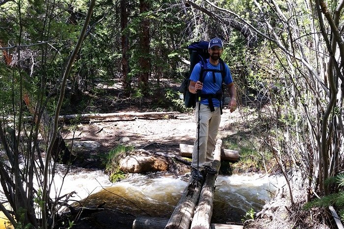 Backpacking in Buffalo Peaks Wilderness - Rich Creek Trail (Colorado) #travel