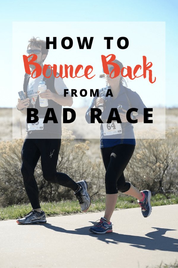 Bad race? Learn how to turn a bad performance into a great learning experience - leading to a GREAT next race. (includes free race report template)