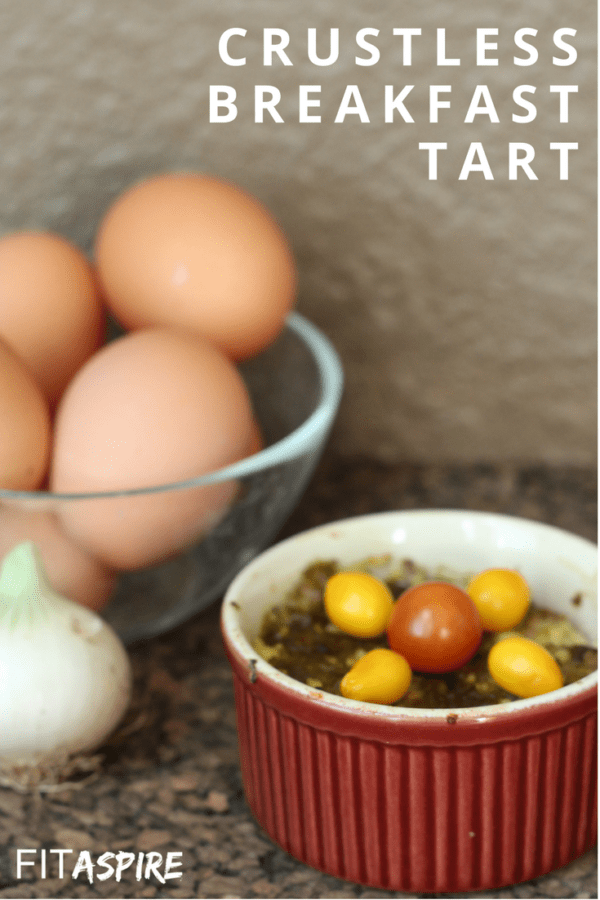 This Crustless Breakfast Tart recipe is perfect for a relaxing weekend morning.