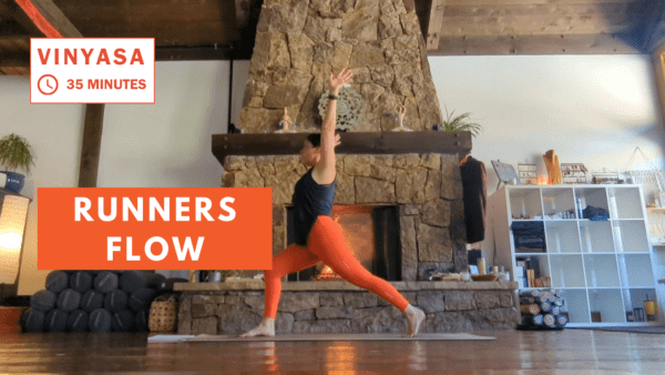 runners vinyasa yoga flow